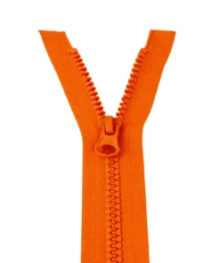 Kalın Dişli Fermuar Turuncu