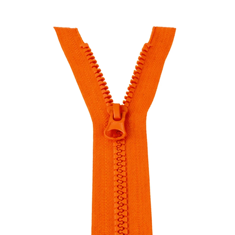 Kalın Dişli Fermuar Turuncu