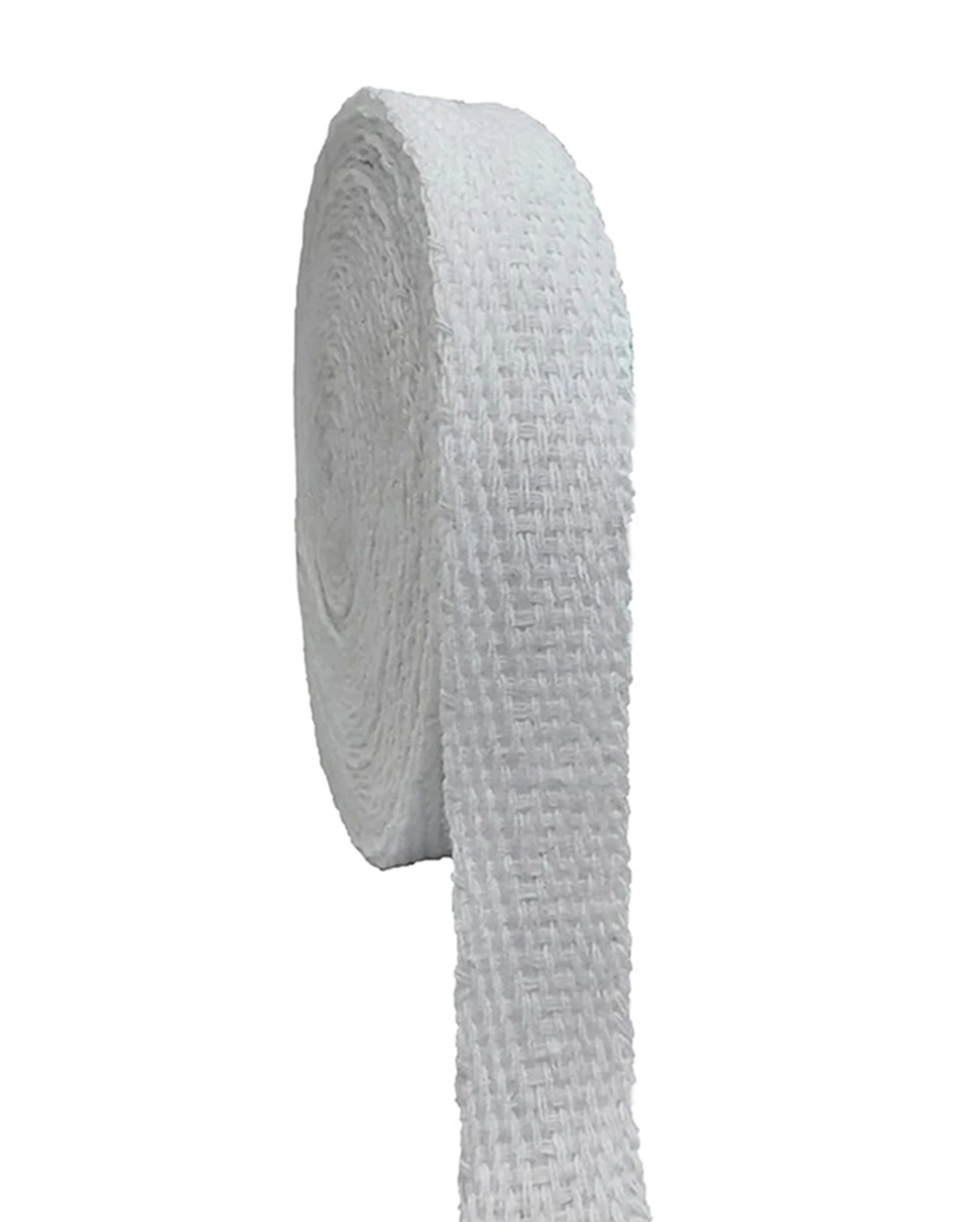 balıksırtı ekstrafor şerit 1 cm pamuklu beyaz 200 metre